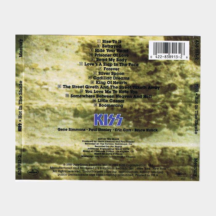 CD Kiss - Hot In The Shade