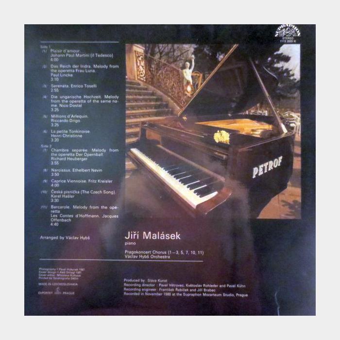 Jiri Malasek - Piano In Nostalgia (ex/ex)