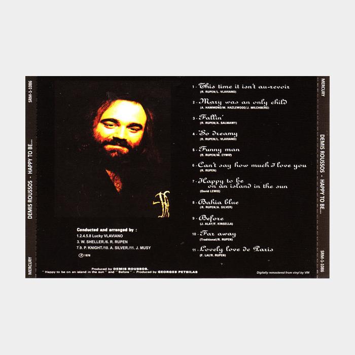 CD Demis Roussos - Happy To Be...