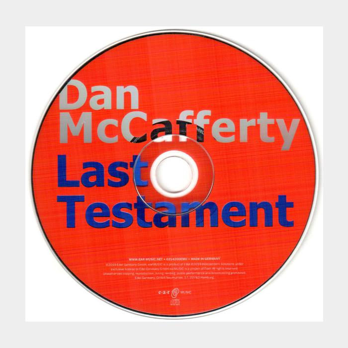 CD Dan McCafferty - Last Testament