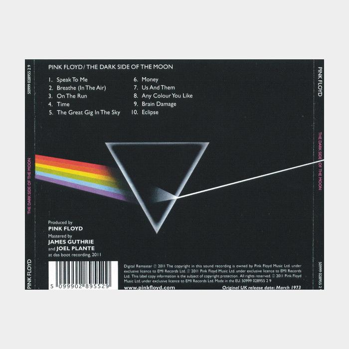 Пинк флойд обратная сторона. Пинк Флойд the Dark Side of the Moon. Pink Floyd Dark Side of the Moon обложка. Pink Floyd the Dark Side of the Moon 2011 CD. Pink Floyd Dark Side of the Moon 1973.