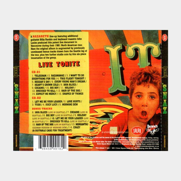 CD Nazareth - Snaz 2CD