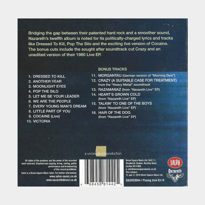 CD Nazareth - The Fool Circle