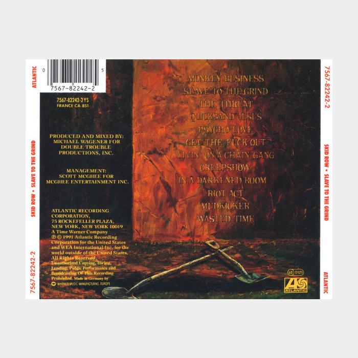 CD Skid Row - Slave To The Grind