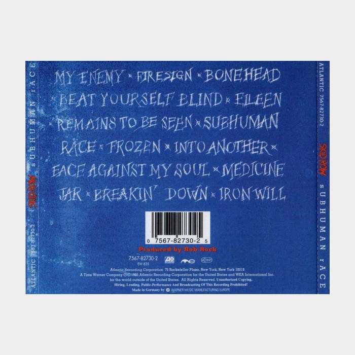 CD Skid Row - Subhuman Race
