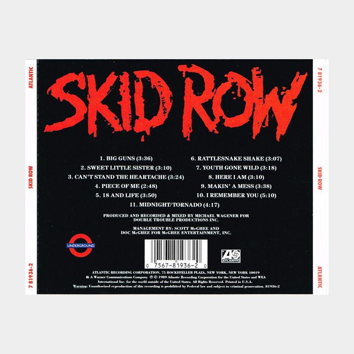 CD Skid Row - Skid Row