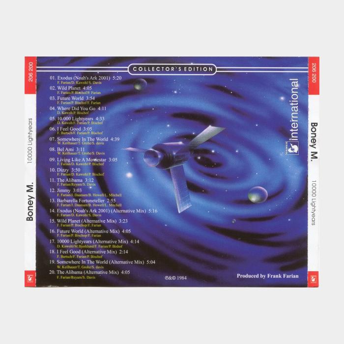 CD Boney M - 10000 Lightyears