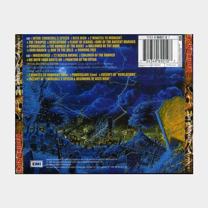 CD Iron Maiden - Live After Death 2CD