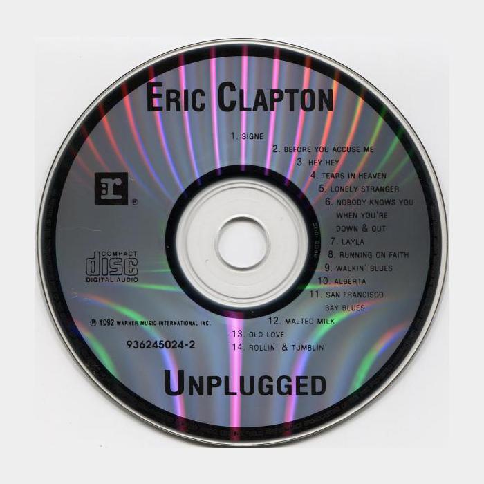 CD Eric Clapton - Unplugged