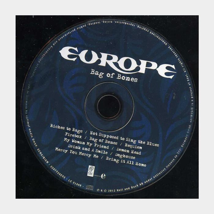 CD Europe - Bag Of Bones