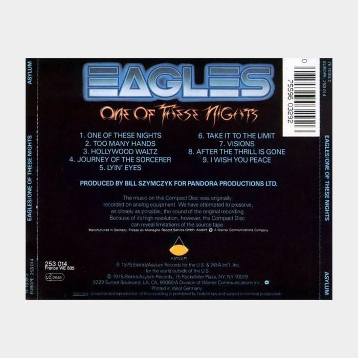 CD Eagles - One Of These Nights