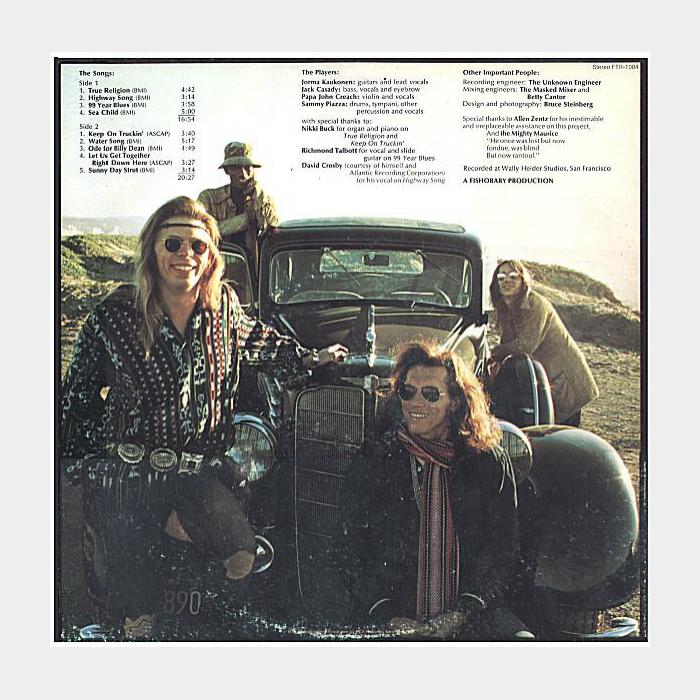 Hot Tuna - Burgers (ex/vg+)