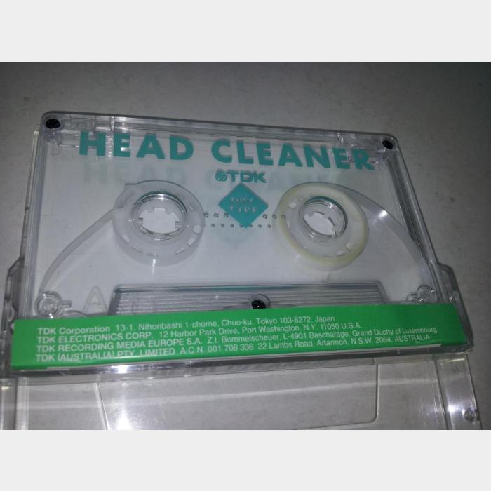 Аудиокассета TDK Head Cleaner