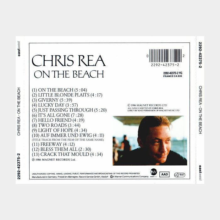 CD Chris Rea - On The Beach