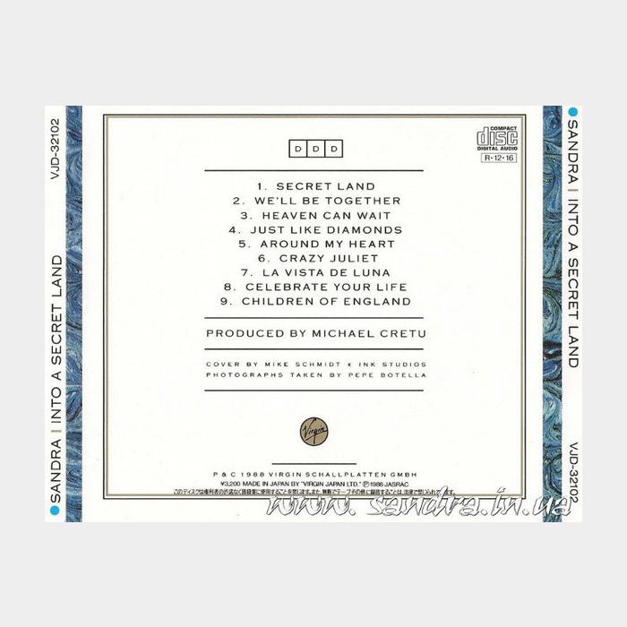 CD Sandra - Into A Secret Land