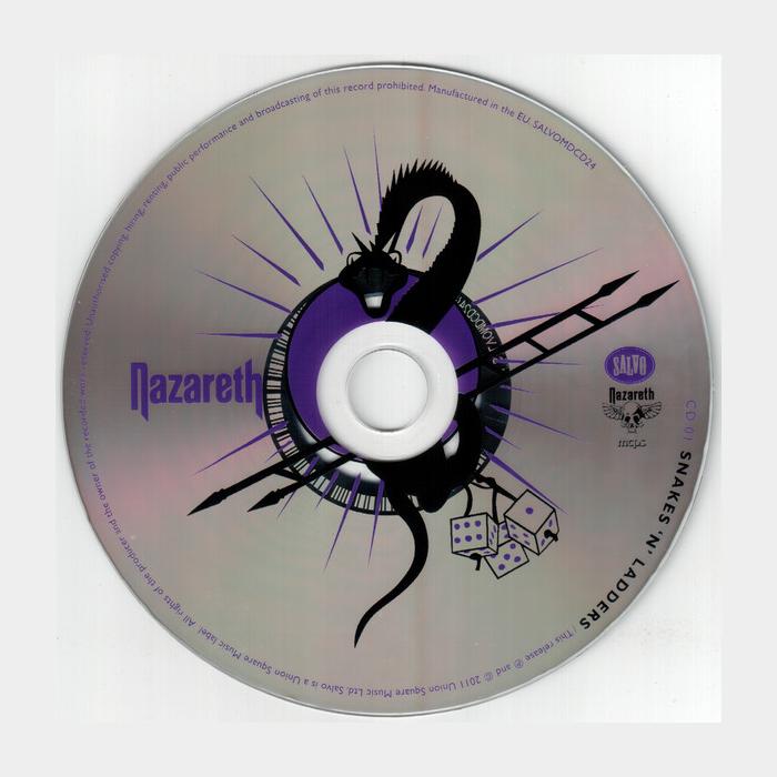 CD Nazareth - Snakes'N'Ladders