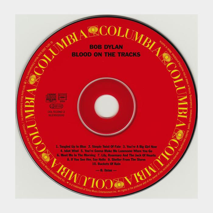 CD Bob Dylan - Blood On The Tracks