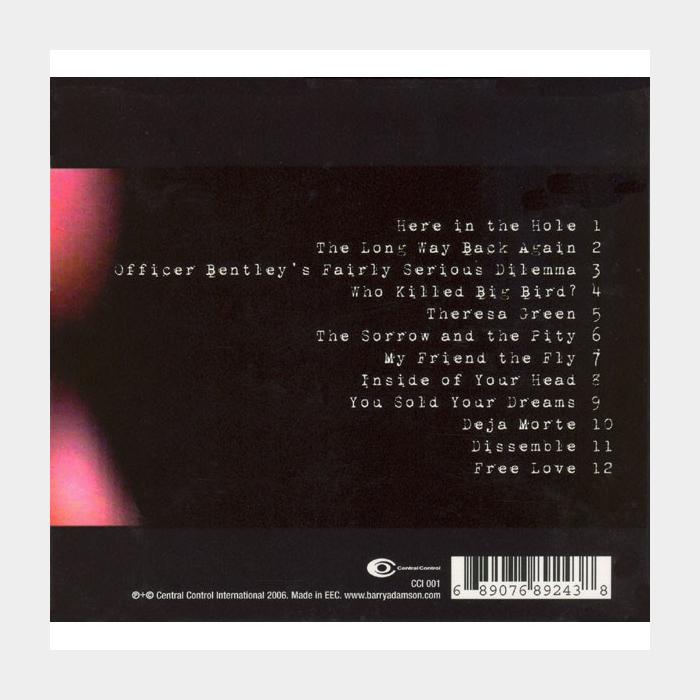 CD Barry Adamson - Stranger On The Sofa