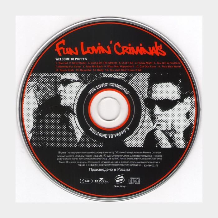 CD Fun Lovin Criminals - Welcome To Poppy's