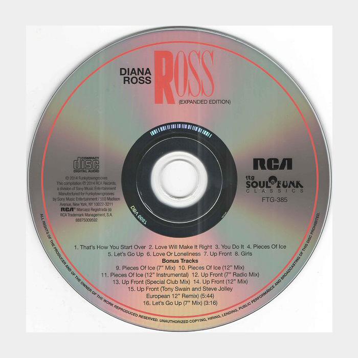 CD Diana Ross - Ross