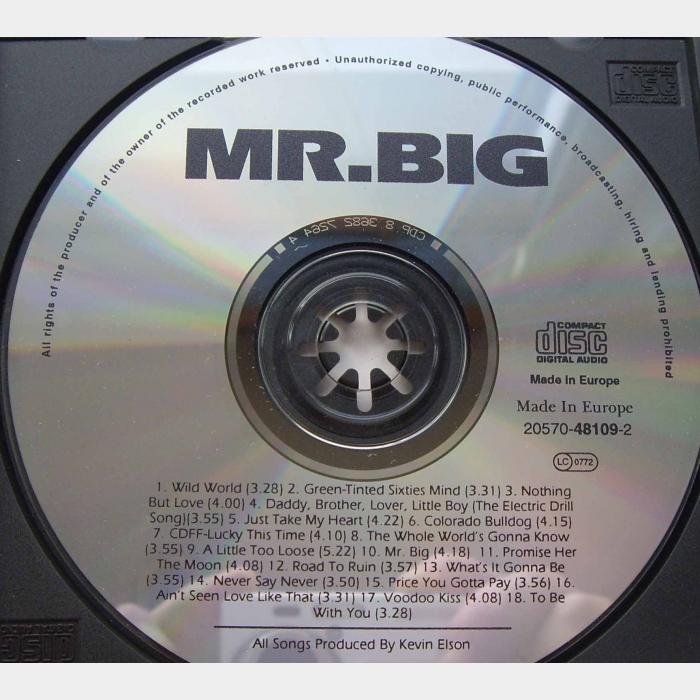 CD Mr. Big - Biggest Hits
