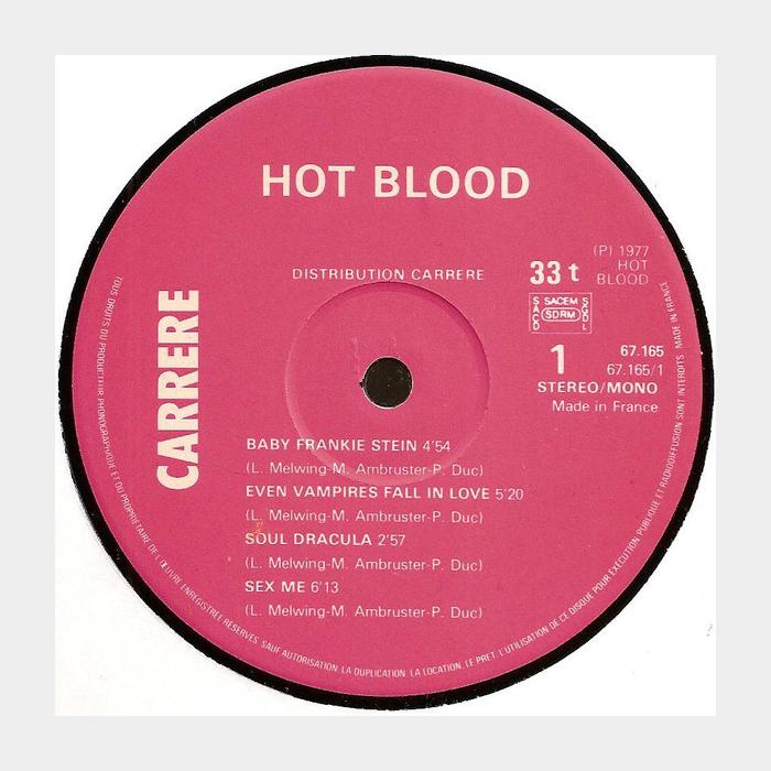 Dracula & Co - Hot Blood (ex+/ex+)