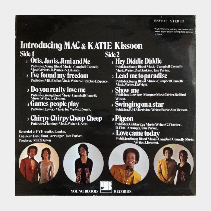 Mac & Katie Kissoon – Introducing (ex+/ex-)