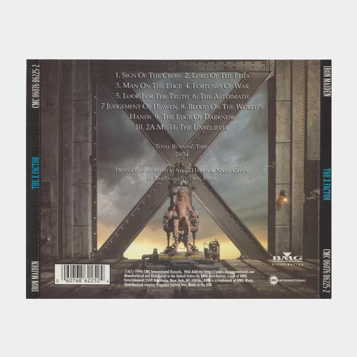 CD Iron Maiden - The X Factor