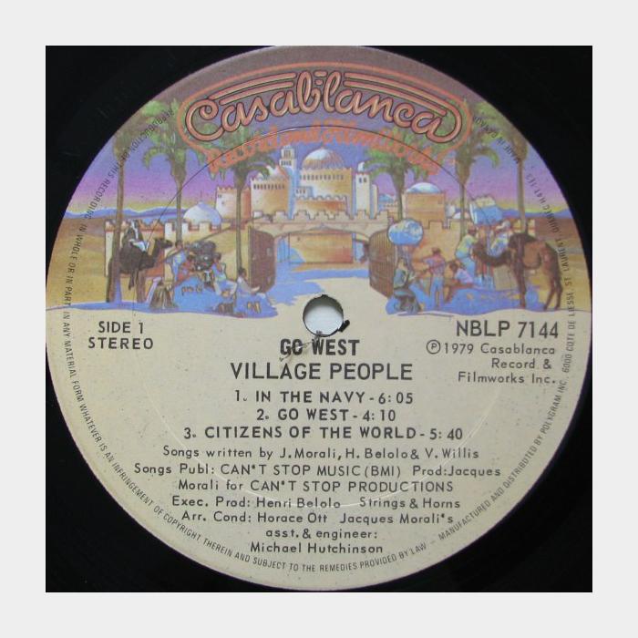 Village People - Go West (vg+/ex-)