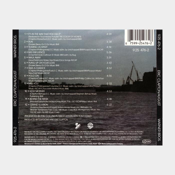 CD Eric Clapton - August