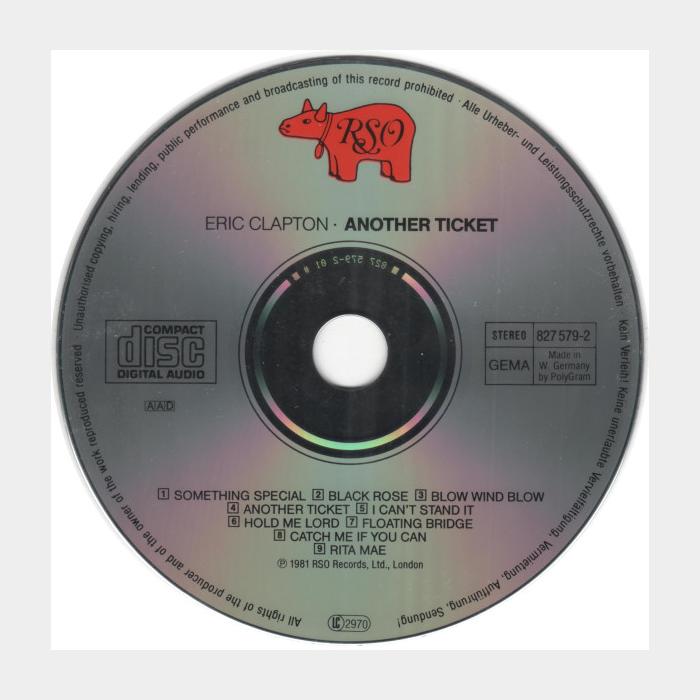 CD Eric Clapton - Another Ticket