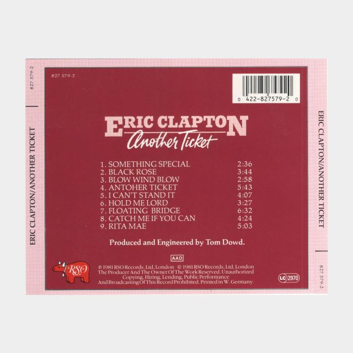 CD Eric Clapton - Another Ticket