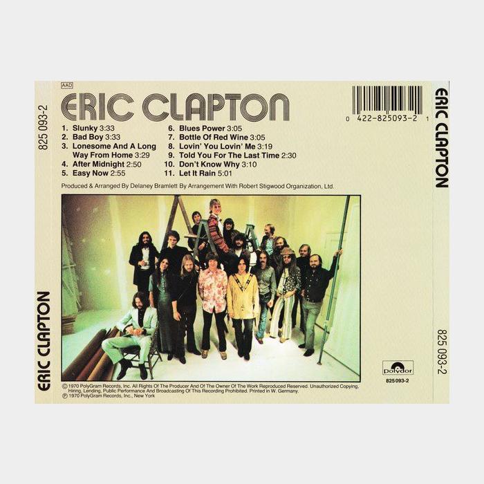 CD Eric Clapton - Eric Clapton