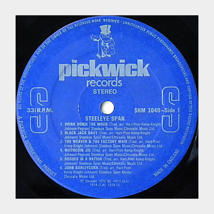 Steeleye Span - Steeleye Span (ex+/ex+)