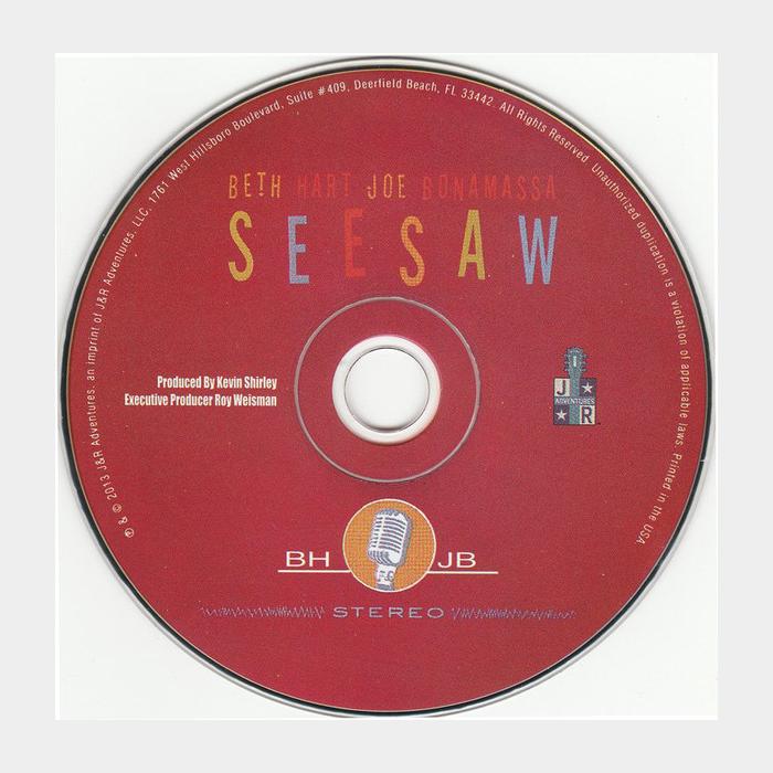 CD Joe Bonamassa & Beth Hart - SeeSaw