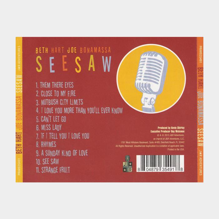 CD Joe Bonamassa & Beth Hart - SeeSaw