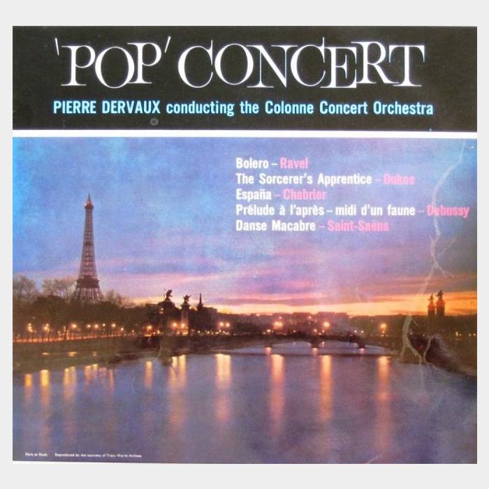 Pierre Dervaux & Colonne Concert Orchestra - French Popular Music