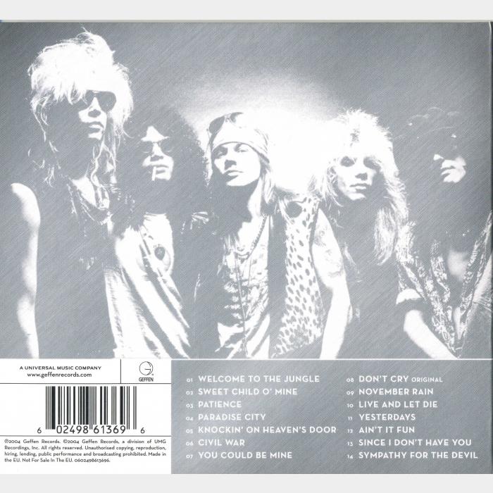 CD Guns N' Roses - Greatest Hits (ex+/ex, License)