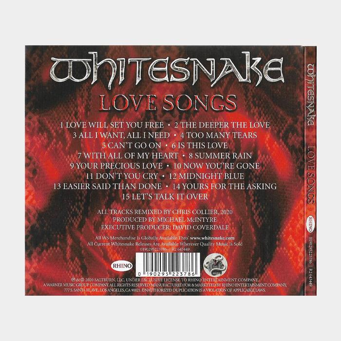CD Whitesnake - Love Songs