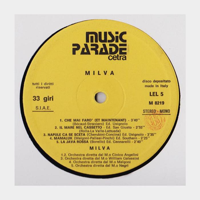 Milva - Milva (ex+/ex+)