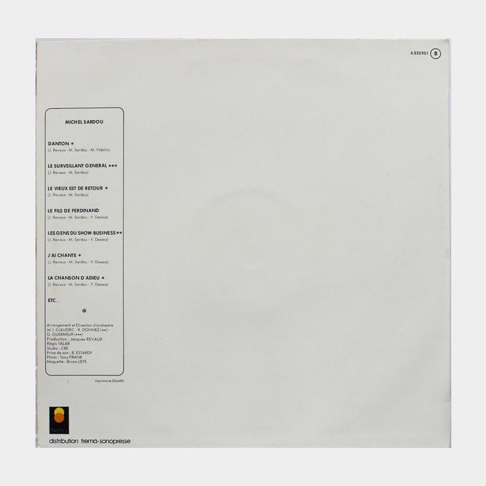 Michael Sardou - Michael Sardou (vg+/ex-)