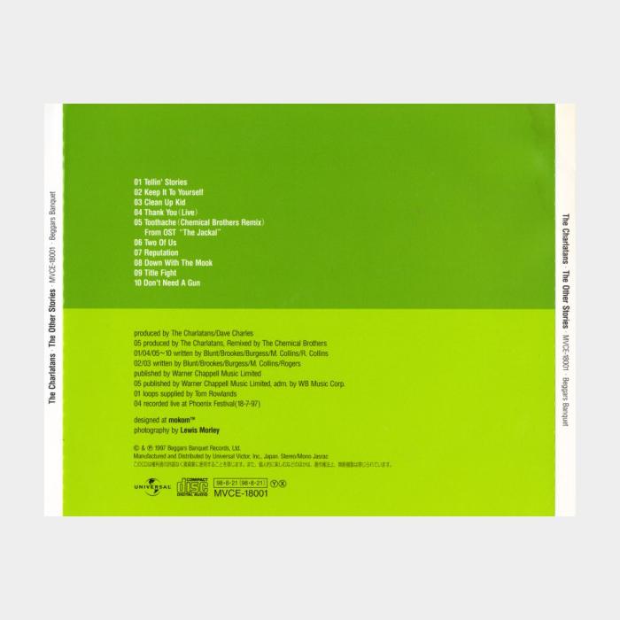 CD Charlatans - The Other Stories (ex+/ex)