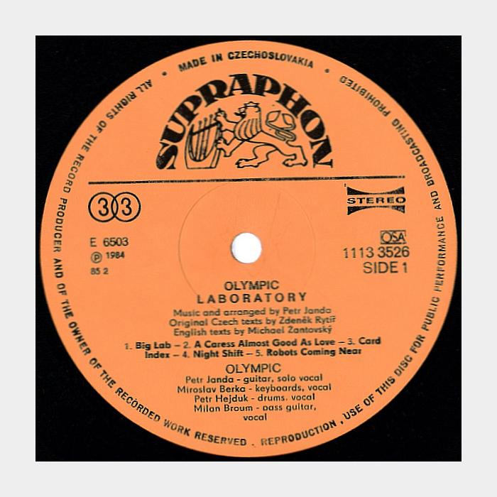 Olympic - Laboratory (ex+/ex)