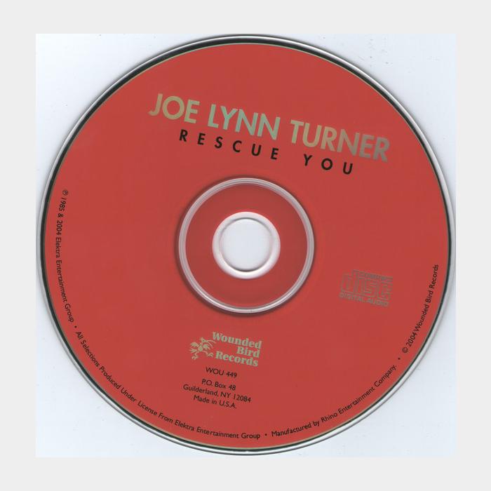 CD Joe Lynn Turner - Rescue You (ex+/ex+)