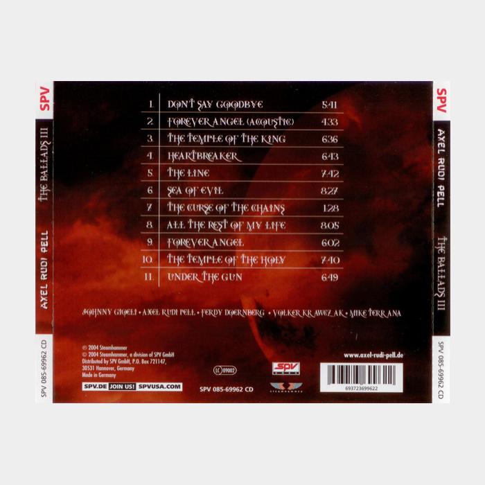 CD Axel Rudi Pell - The Ballads III