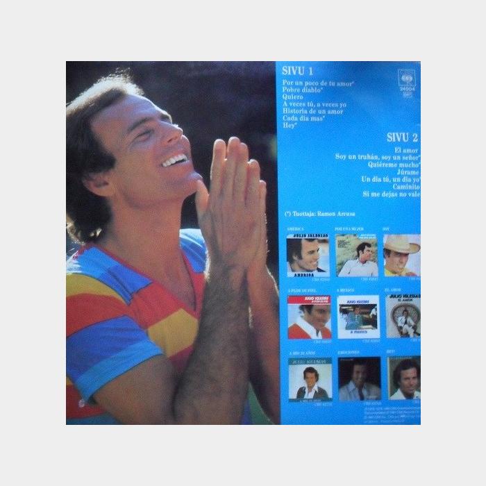 Julio Iglesias - 14 Suosituinta Savelmaa (ex/ex-)