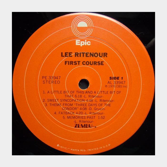 Lee Ritenour - First Course (ex/ex-)