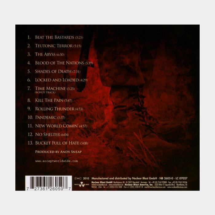 CD Accept - Blood Of The Nations