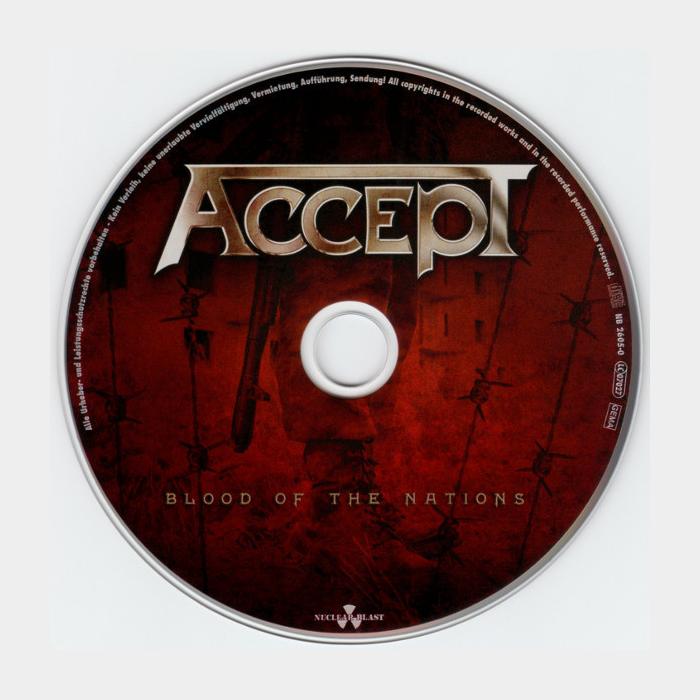 CD Accept - Blood Of The Nations