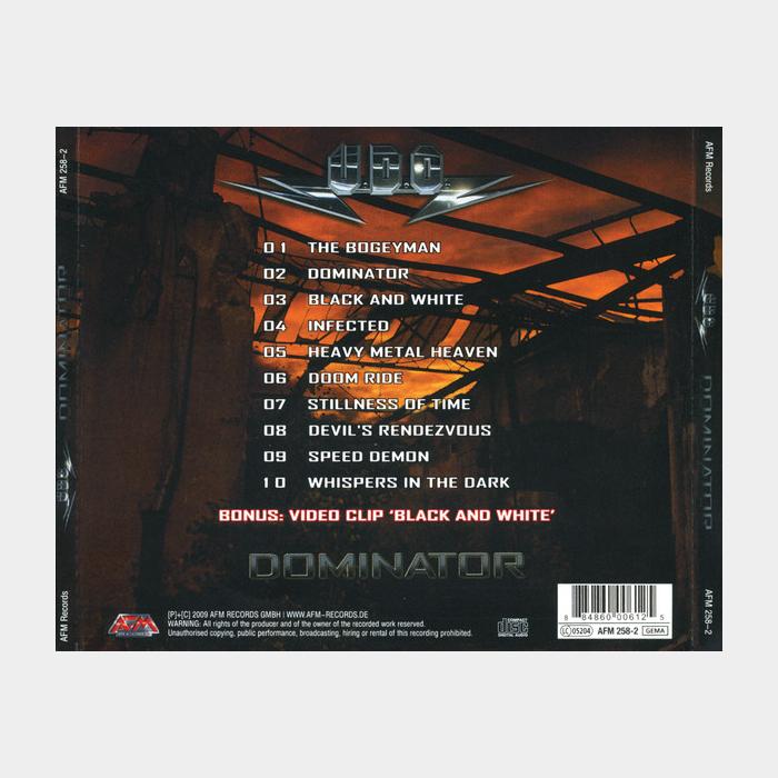 CD U.D.O. - Dominator